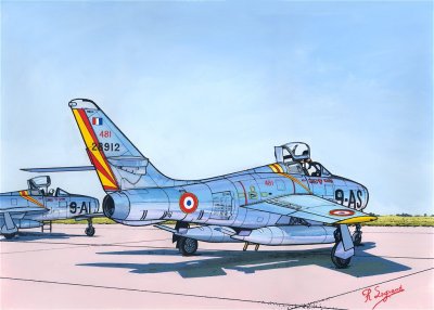 Republic F84F Thunderstreak  