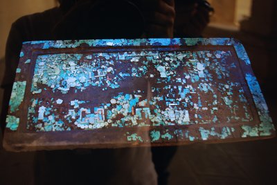 Mosaique de turquoises