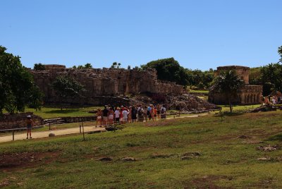 Casa columnas et Temple fresques