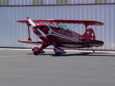 biplane at Chandler airport