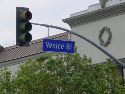 Venice Boulevard in West Los Angles