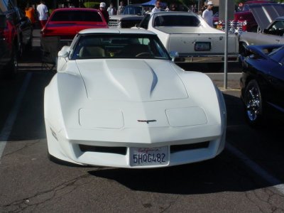 white Corvette