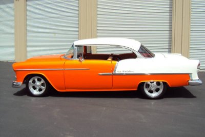 1955 Chevy two tone