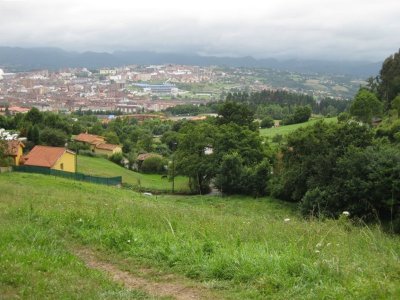 Vista de Oviedo desde el Naranco