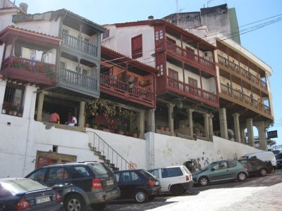 Betanzos. Balconadas