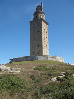 Torre de Hrcules en el Parque Celta