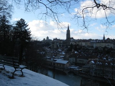 Bern desde el otro lado del Aare