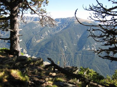 Vista des del Bony de Les Neres