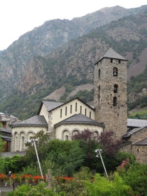 Andorra la Vella. Esglsia de Sant Esteve