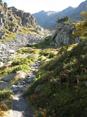 Camí a l´Estany de Juclar