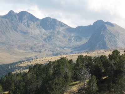 Vista desde l´Estació d´Esqui de Soldeu