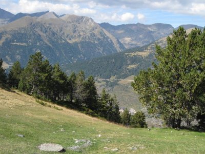Vista desde l´Estació d´Esqui de Soldeu