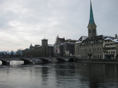 Zurich y el Rio Limmat