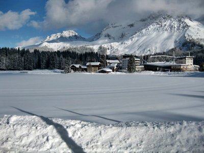 Arosa. Hielo y Nieve sobre el Obersee
