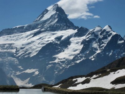 Vista desde el Bachalpsee