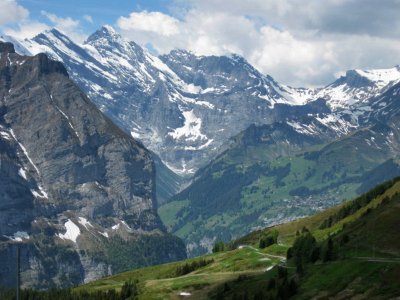Vista desde Kleine Scheidegg