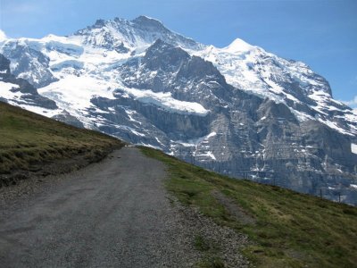 Camino al Eigergletscher