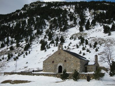 Vall de Nria. Ermita de Sant Gil