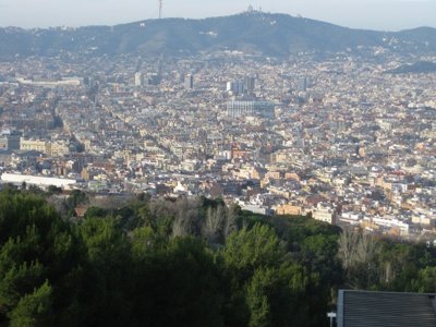 Vista desde Montjuïc