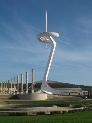 Anella Olmpica. Torre Calatrava