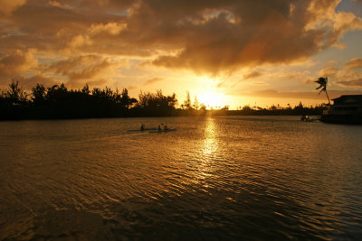 Christmas Day 2008 sunset