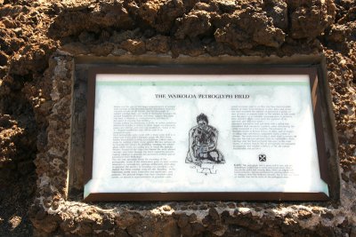 Waikoloa petroglyph