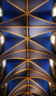 Ceiling Detail in Notre Dame