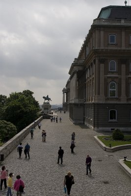 Hungarian National Gallery Courtyard