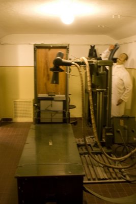 X-ray at the Nazi underground hospital