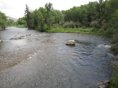 Gunnison River, up from the Quarry Hole