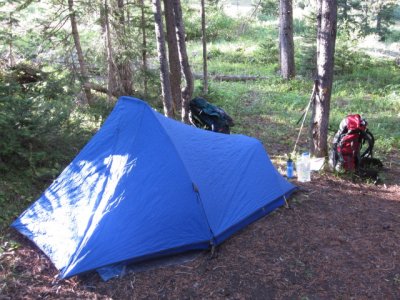 A great little space for our tent