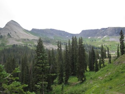 Garfield Peak in the distance