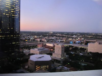 As the sun sets...