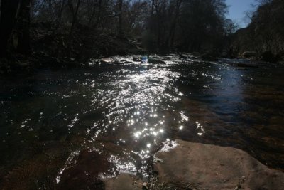 Oak Creek in the evening