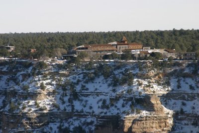 El Tovar across the rim