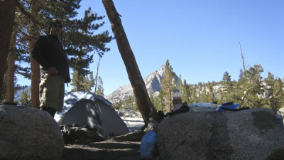 Camp Site at Blue Lake Day 1