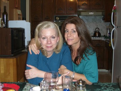 Aunt Cathy and Jackie
