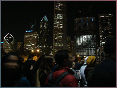Election Night in Grant Park