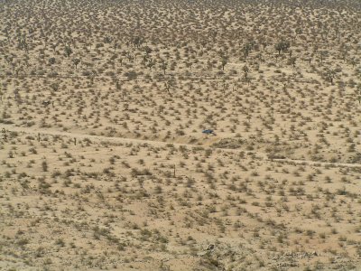 My car - lost in the desert