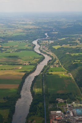 Dordogne from air