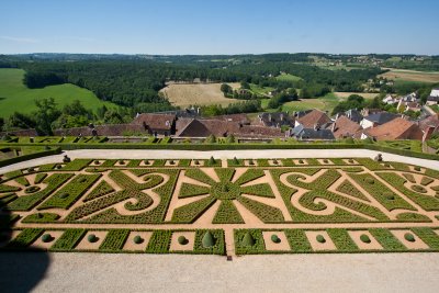 Chteau Hautefort garden