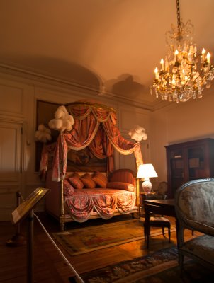 Chteau Hautefort bedroom