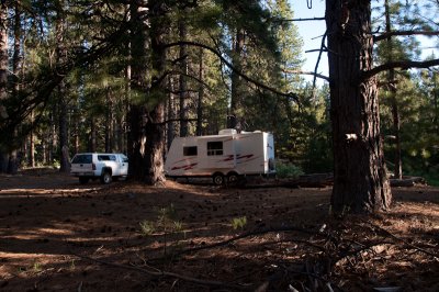 Camping near Shasta