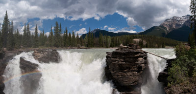 Athabasca Falls near Jasper, Alberta