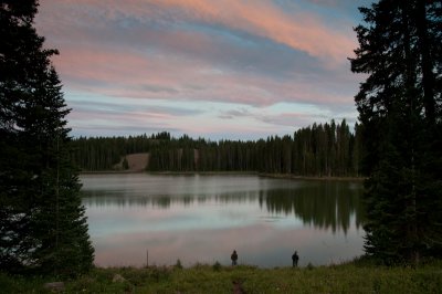 View from campsite, Grand Mesa