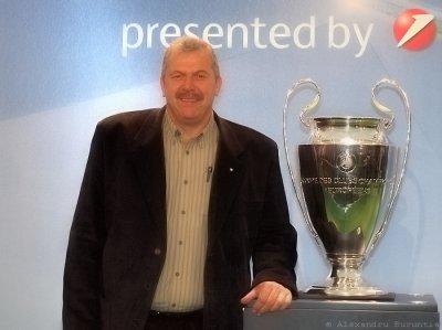Helmuth Duckadam and UEFA Champions League Trophy
