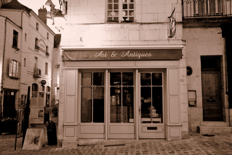 old store in Loches.