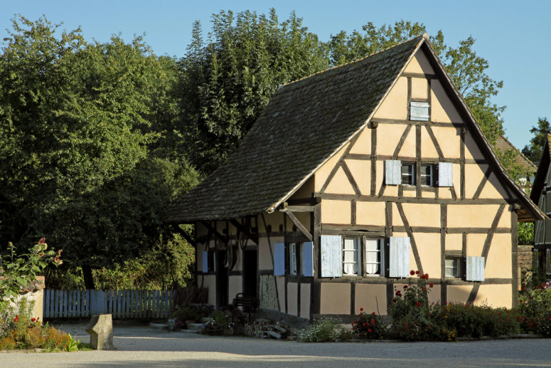 maison de village alsacien