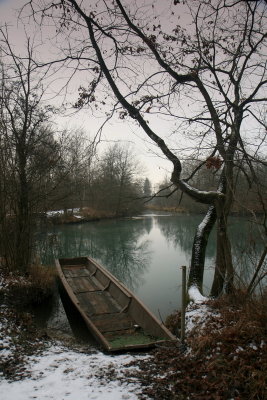 la barque  fond plat