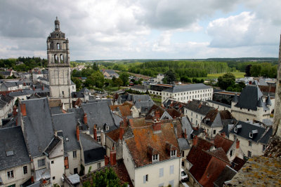 Loches et le donjon.